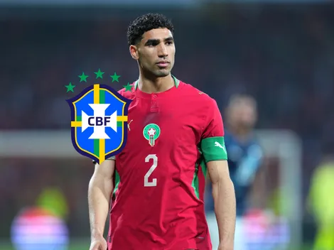 Hakimi, lateral do Marrocos, descarta favoritismo da Seleção Brasileira