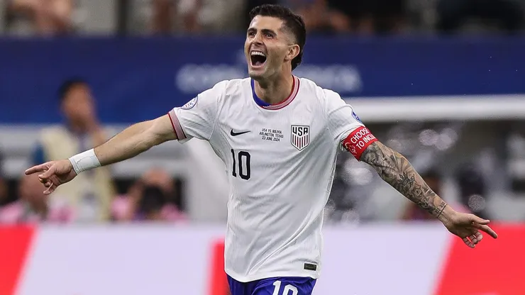 Pulisic durante partida contra a Bolívia na Copa América de 2024.