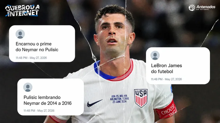 Pulisic durante partida contra a Bolívia na Copa América de 2024.