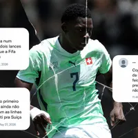 Pênalti da Suíça gera polêmica nas redes socias