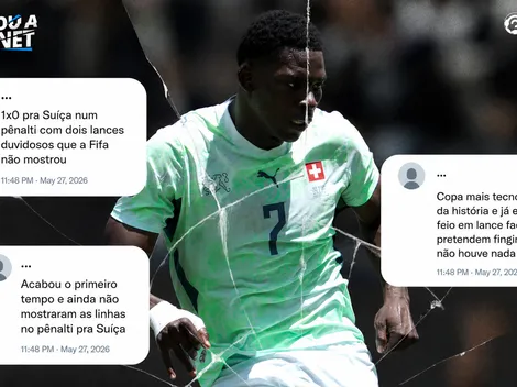 Pênalti da Suíça gera polêmica nas redes socias