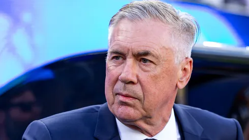 O italiano Carlo Ancelotti tecnico da Selecao Brasileira durante partida contra o Marrocos no estadio MetLife Stadium pelo campeonato Copa Do Mundo 2026. Foto: Rodolfo Buhrer/AGIF