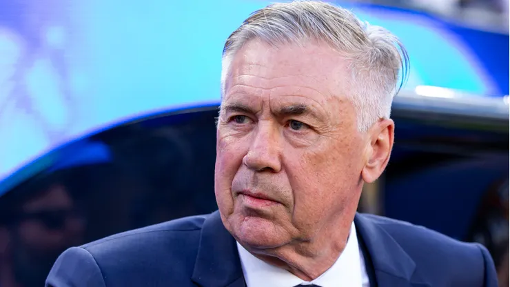 O italiano Carlo Ancelotti tecnico da Selecao Brasileira durante partida contra o Marrocos no estadio MetLife Stadium pelo campeonato Copa Do Mundo 2026. Foto: Rodolfo Buhrer/AGIF