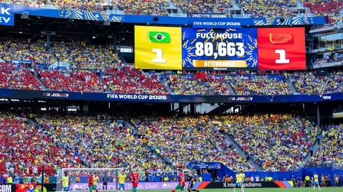 Brasil x Marrocos na Copa do Mundo. Foto: Rodolfo Buhrer/AGIF