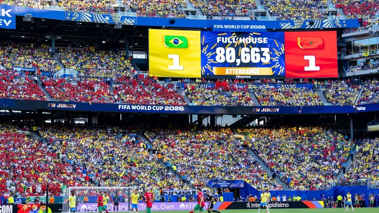 Brasil x Marrocos na Copa do Mundo. Foto: Rodolfo Buhrer/AGIF
