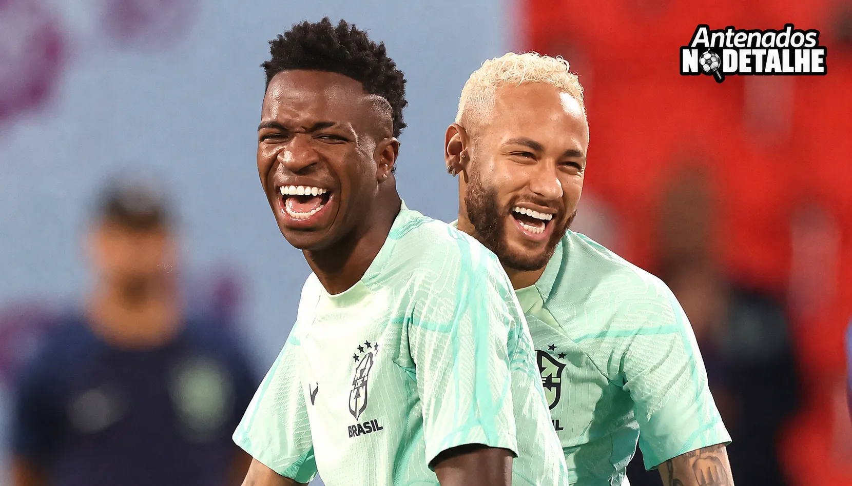 Antes do gol em Brasil x Marrocos, Vini Jr recebeu orientações de Neymar