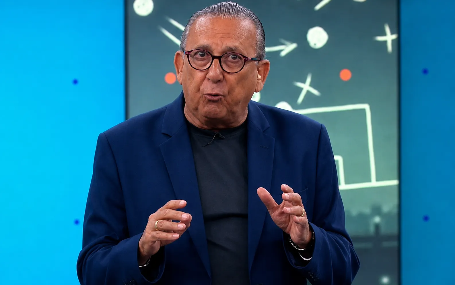 Galvão Bueno. Foto: Reprodução/TV Globo