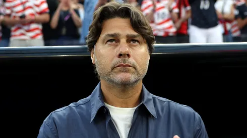 Mauricio Pochettino durante estreia dos Estados Unidos na Copa do Mundo de 2026.