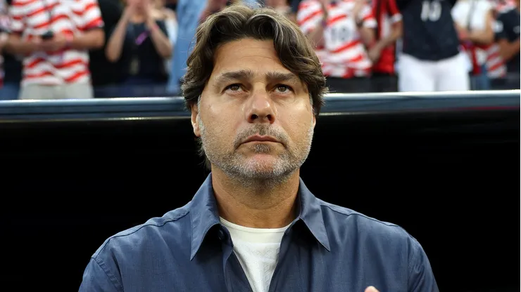Mauricio Pochettino durante estreia dos Estados Unidos na Copa do Mundo de 2026.