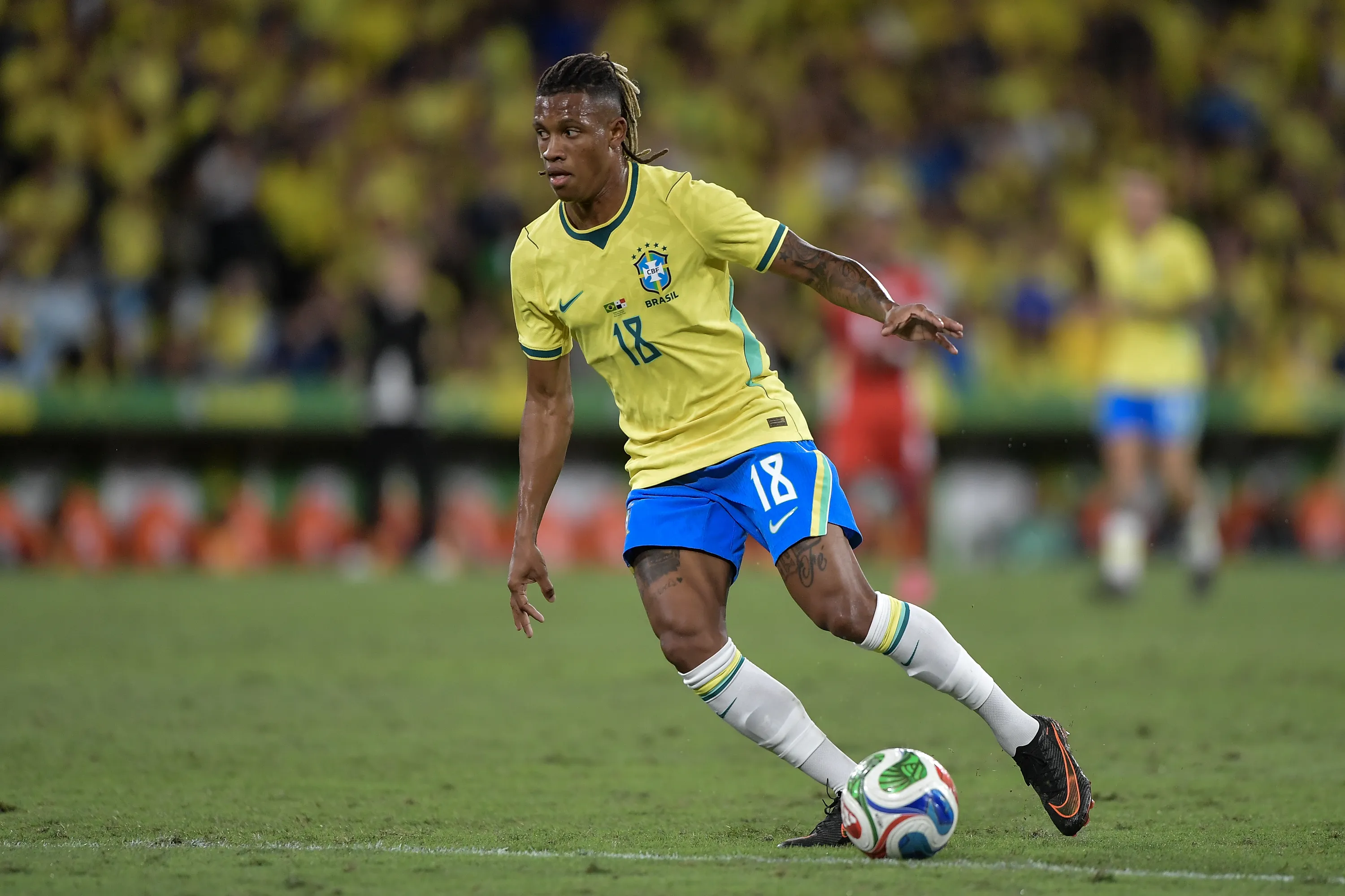 Danilo Santos jogador do Selecao Brasileira durante partida contra o Panama no estadio Maracana pelo campeonato Amistoso. Foto: Thiago Ribeiro/AGIF