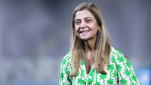 Leila Pereira, presidente do Palmeiras. Foto: Ettore Chiereguini/AGIF