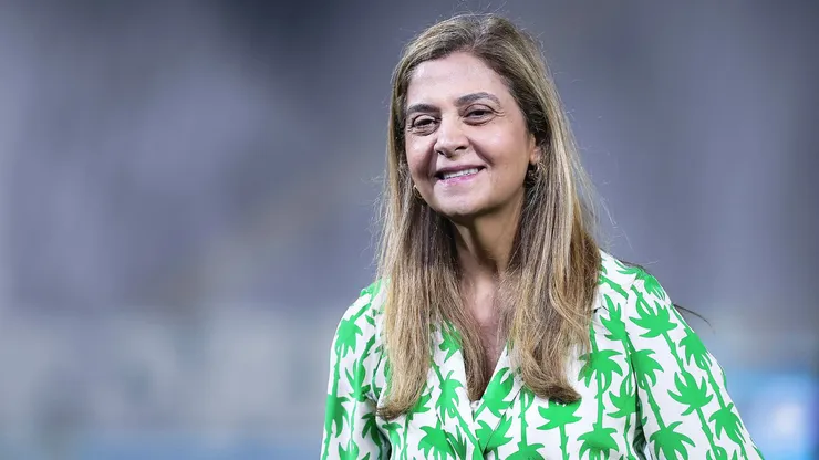 Leila Pereira, presidente do Palmeiras. Foto: Ettore Chiereguini/AGIF