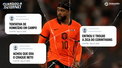 Memphis joga pela Holanda e gera piadas nas redes. Foto: Dean Mouhtaropoulos/Getty Images