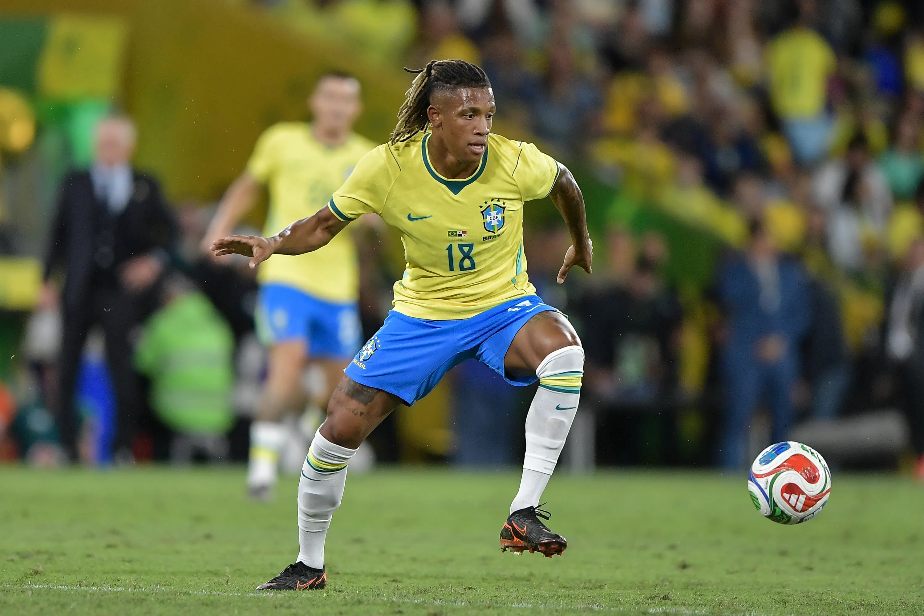 Danilo santos jogador do Selecao Brasileira durante partida contra o Panama no estadio Maracana pelo campeonato Amistoso. Foto: Thiago Ribeiro/AGIF