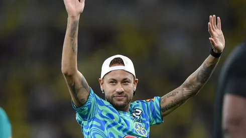 Neymar jogador do Selecao Brasileira comemoram vitoria ao final da partida contra o Panama no estadio Maracana pelo campeonato Amistoso. Foto: Thiago Ribeiro/AGIF