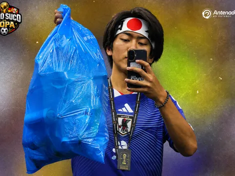 Japão dá show na arquibancada da Copa do Mundo