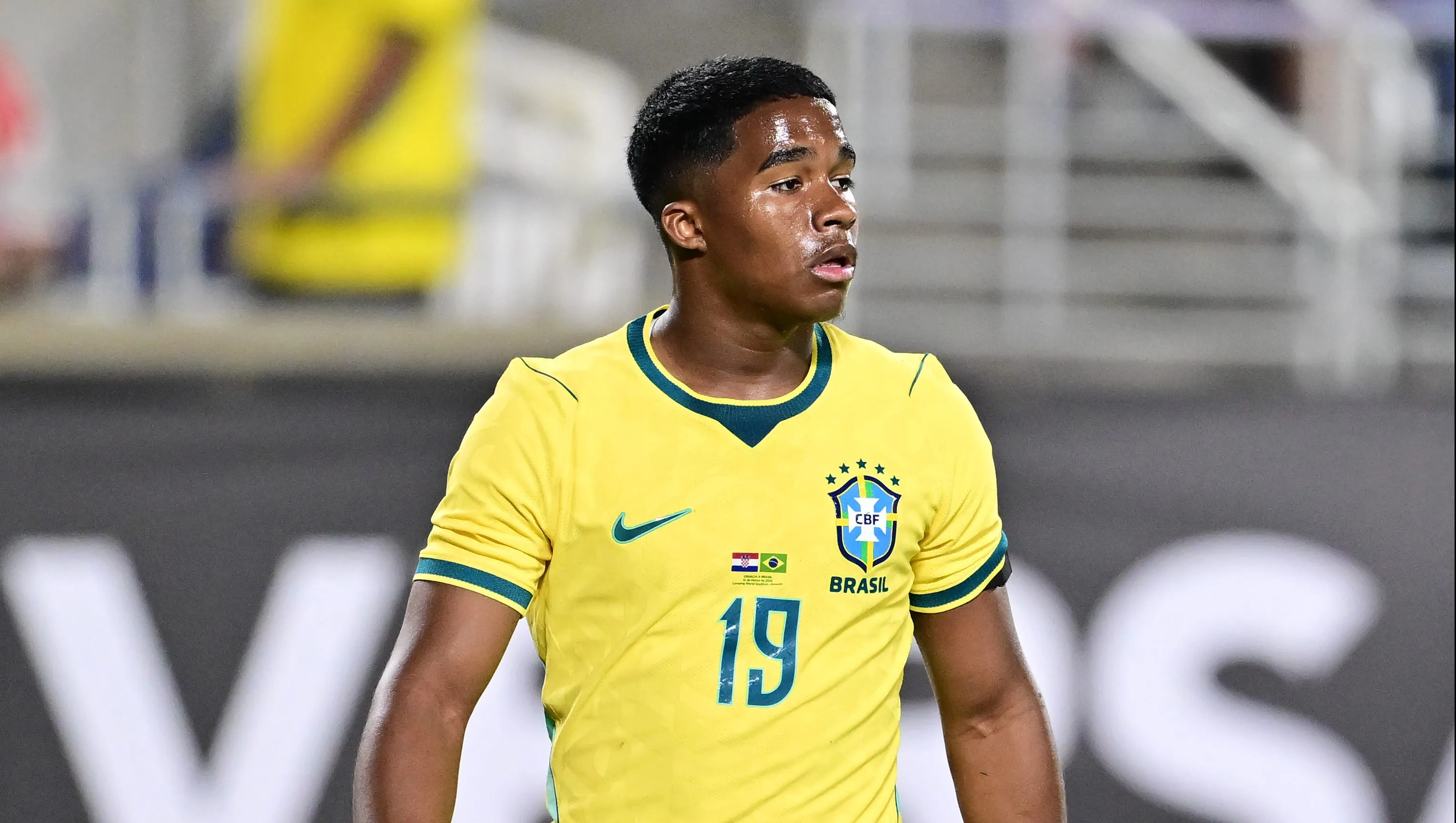 Endrick está sem espaço no Brasil - Foto: Julio Aguilar/Getty Images.
