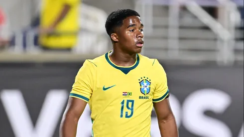 Endrick está no 'final da fila' de Ancelotti na Seleção Brasileira.