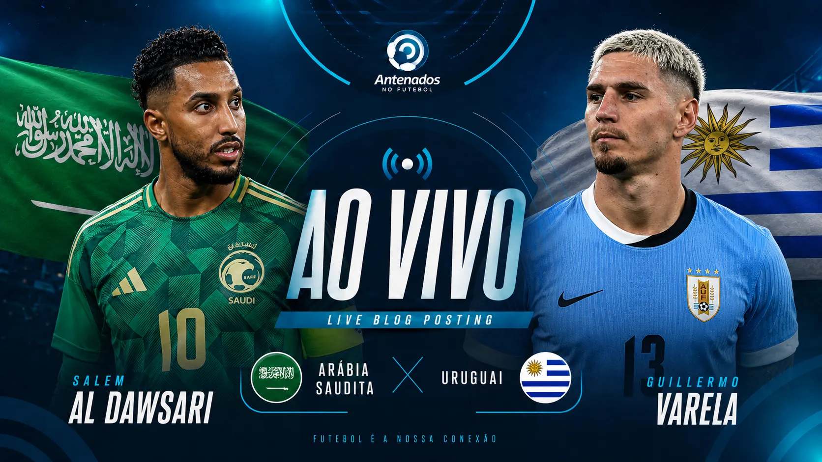 Arábia Saudita x Uruguai