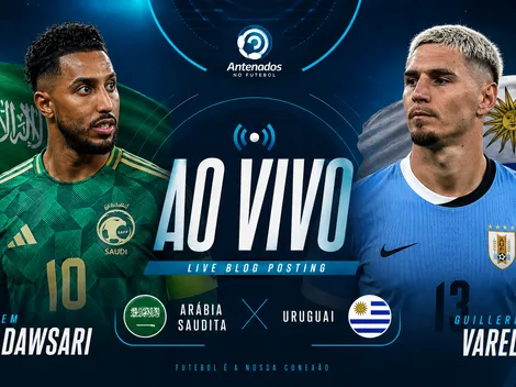 1ºT AO VIVO: KSA 0 x 0 URU