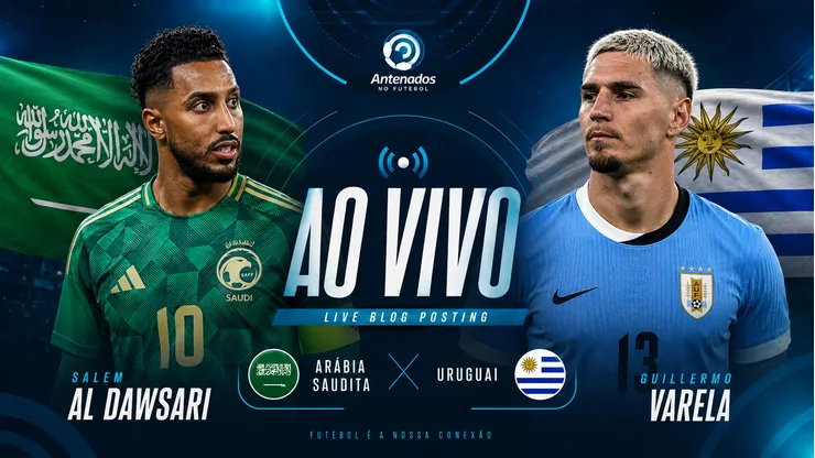 Arábia Saudita x Uruguai