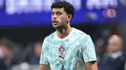 Matheus Nunes durante amistoso pré-Copa contra os Estados Unidos.