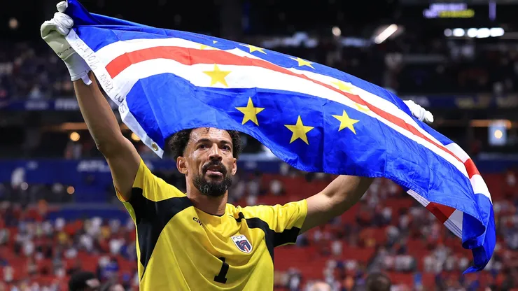 Vozinha em Espanha x Cabo Verde na Copa do Mundo. Foto: Buda Mendes/Getty Images