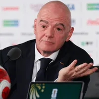 Infantino passou no vestiário do Irã