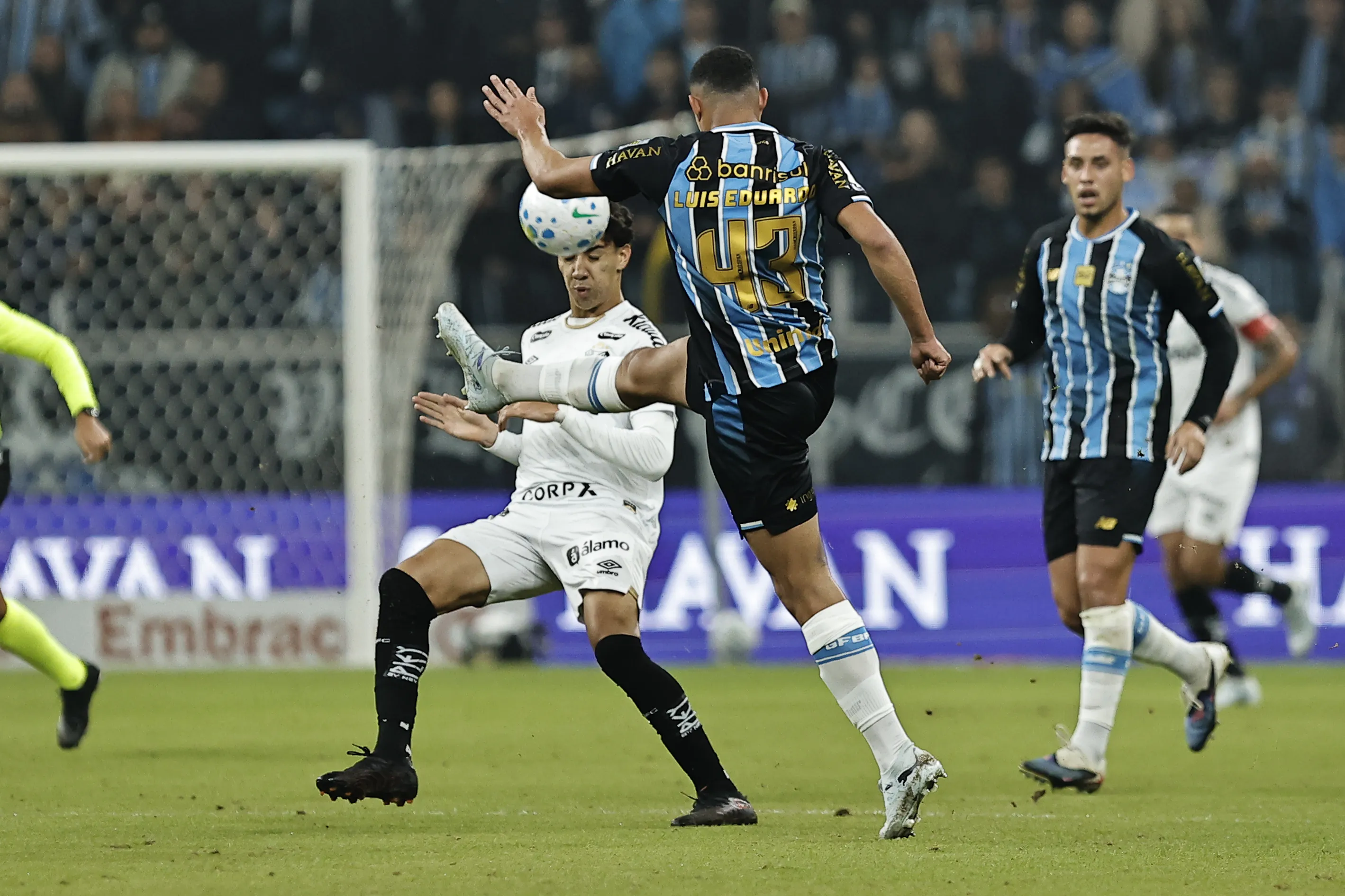Luis Eduardo jogador do Gremio. Foto: Roberto Vinicius/AGIF