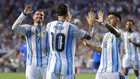 Argentina vai barrar devedores de pensão dos jogos da seleção na Copa do Mundo. Foto: Todd Kirkland/Getty Images