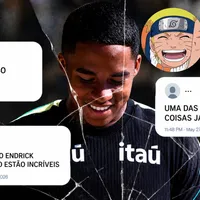 Torcida brasileira compara Endrick a Naruto