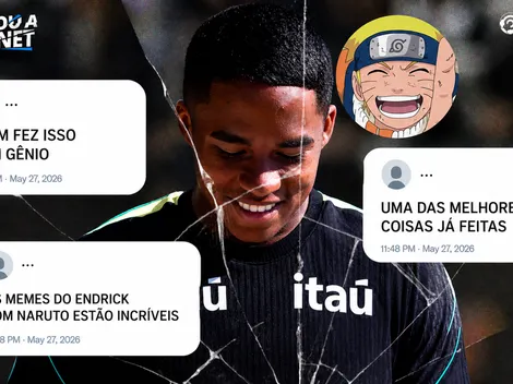 Torcida brasileira compara Endrick a Naruto