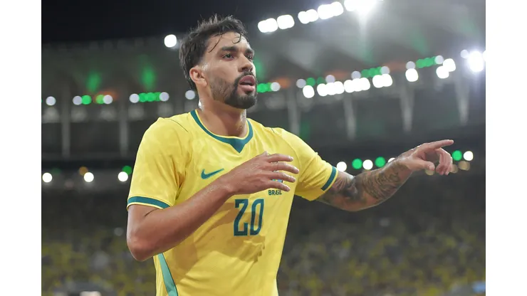 Lucas Paquetá atuando na Seleção Brasileira