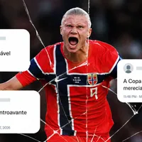 Haaland marca em sua estreia em Copas do Mundo