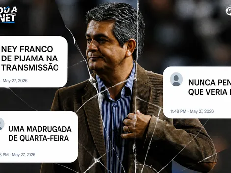 Ney Franco surpreende ao usar pijama em transmissão da Copa