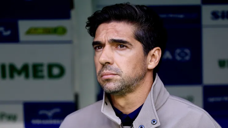 Abel Ferreira técnico do Palmeiras durante partida contra o Chapecoense no estádio Nubank Arena pelo campeonato Brasileiro A 2026. Foto: Marcello Zambrana/AGIF