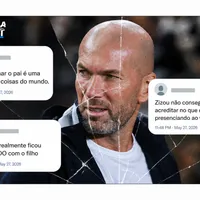 Zidane reage ao hat-trick de Messi sobre seu filho