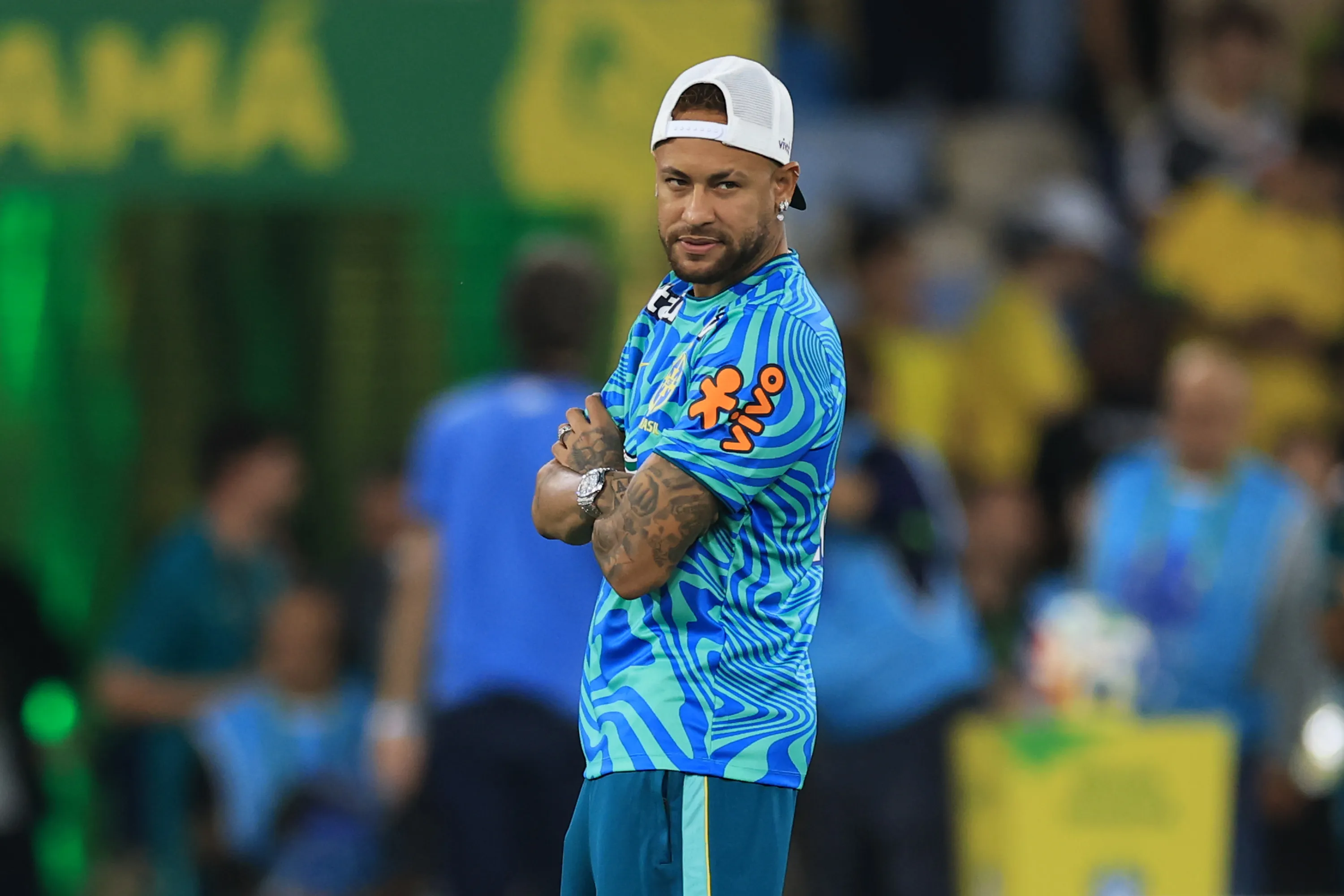 Neymar não deve jogar contra o Haiti – Foto: Buda Mendes/Getty Images.