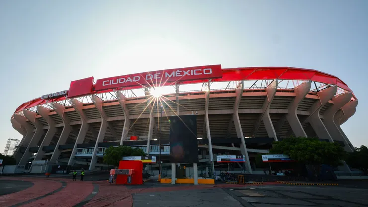 General view of Mexico City Stadium on May 20, 2026 in Mexico City, Mexico. The Mexico City Stadium, officially named Estadio Banorte or better known by its former name, Estadio Azteca, was designed by architects Pedro Ram�rez Vazquez and Rafael Mijares Alcerreca. The stadium will host the opening match of the FIFA World Cup 2026, marking its third World Cup appearance.