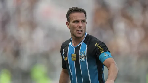 Arthur jogador do Grêmio durante partida contra o Vasco no estádio São Januário pelo campeonato Brasileiro A 2026. Foto: Thiago Ribeiro/AGIF