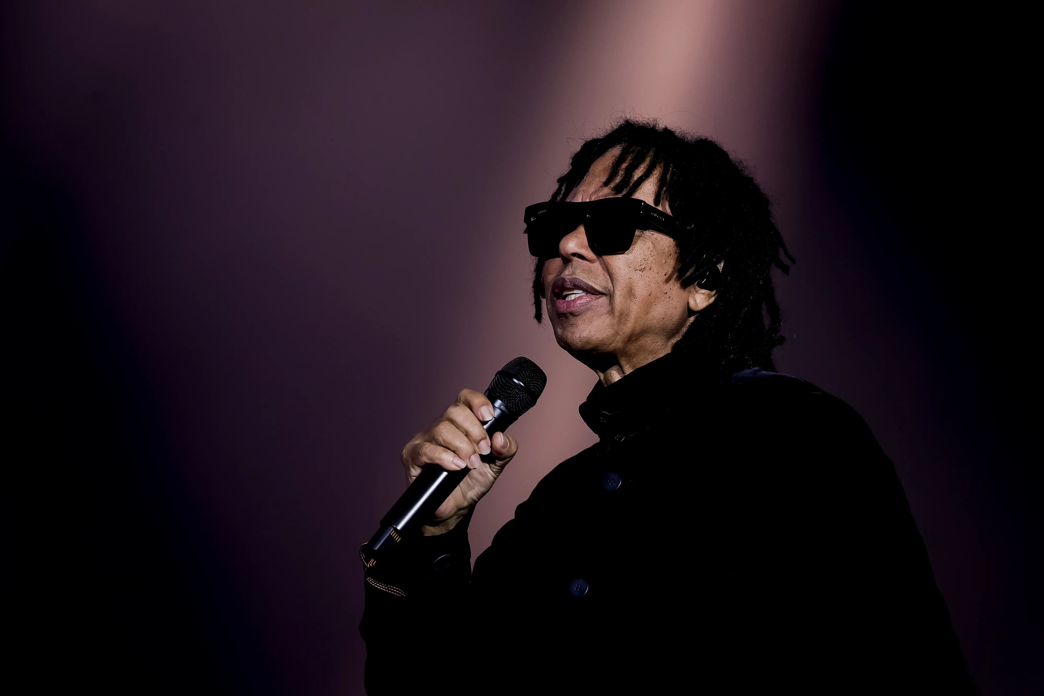 RIO DE JANEIRO, BRAZIL – SEPTEMBER 10: Djavan performs at the Mundo Stage during the Rock in Rio Festival at Cidade do Rock on September 10, 2022 in Rio de Janeiro, Brazil. The famous festival Rock in Rio returns after two years of cancellation due to COVID-19 pandemic. (Photo by Buda Mendes/Getty Images)