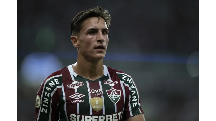RJ - RIO DE JANEIRO - 26/11/2024 - BRASILEIRO A 2024, FLUMINENSE X CRICIUMA - Bernal jogador do Fluminense durante partida contra o Criciuma no estadio Maracana pelo campeonato Brasileiro A 2024. Foto: Jorge Rodrigues/AGIF