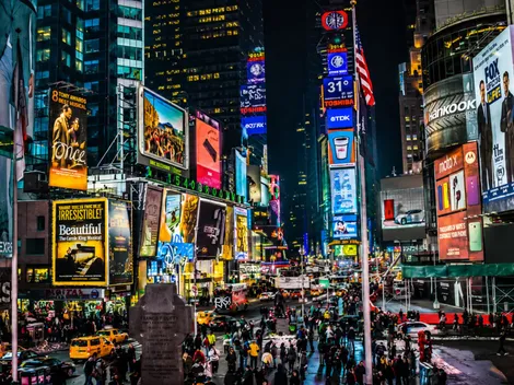 Tiros na Times Square terminam com prisão em Nova York
