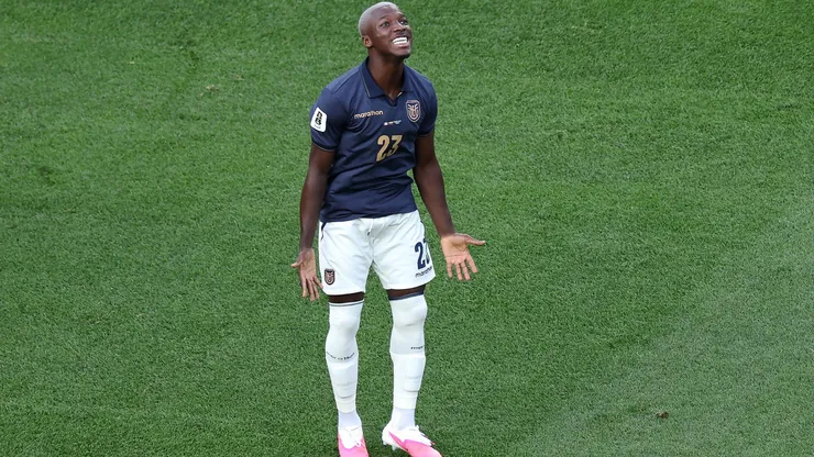 Caicedo em Costa do Marfim x Equador na Copa do Mundo 2026. Foto: Kevin C. Cox/Getty Images