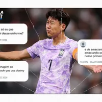 Coreia do Sul vira meme com uniforme contra o México