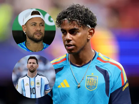 Yamal exalta Neymar, mas aponta Messi como o melhor da história
