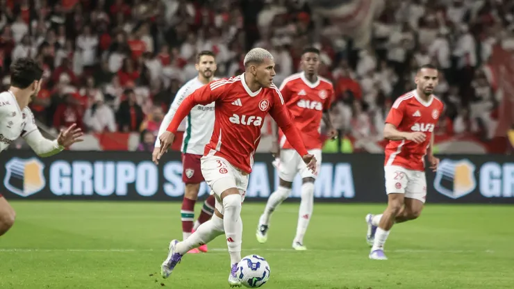 Braian Aguirre, jogador do Internacional. Foto: Lucas Gabriel Cardoso/AGIF