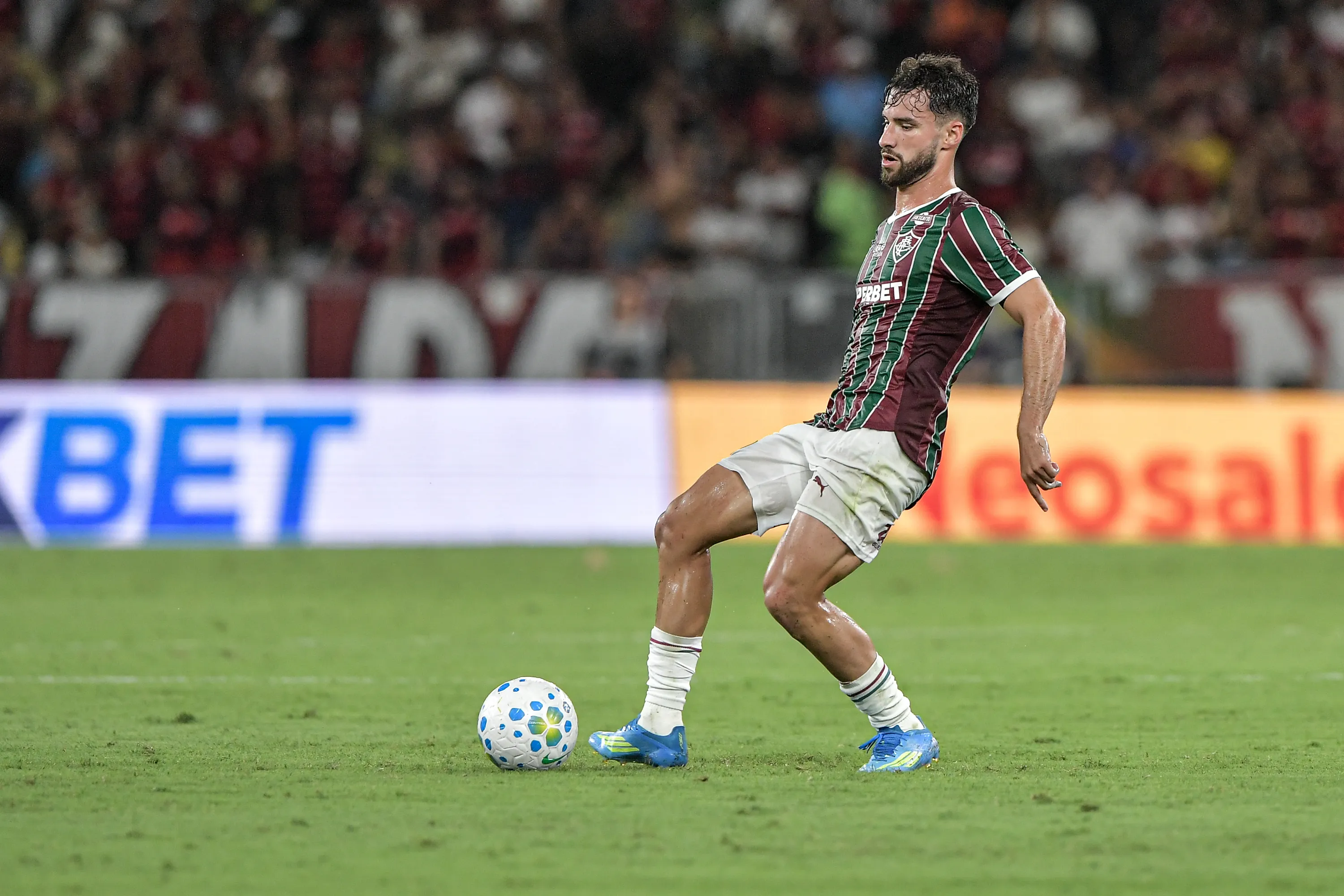 Martinelli atuando no Fluminense – Foto: Thiago Ribeiro/AGIF