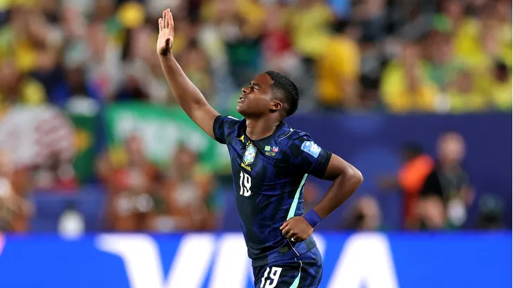 Endrick fez sua estreia na Copa em Brasil x Haiti.