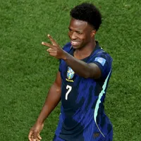 Vini Jr ganha elogios de Ancelotti após a vitória do Brasil